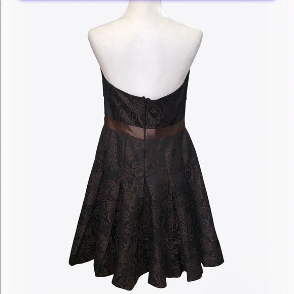 Liancarlo Couture Neiman Marcus 100% Silk Strapless Dress 10/12 - Picture 11 of 17